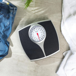 Speedo Dial Platinum Charcoal Scale - 136Kg Salter