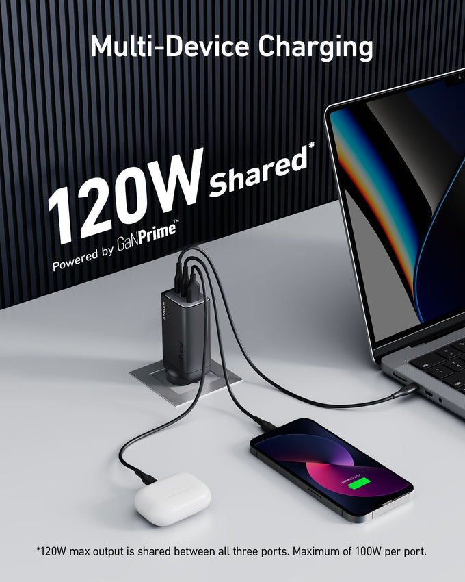 Anker Prime 20,000mAh 200W Power Bank with Smart Display and 100W Type-C Cable – Keans Claremorris