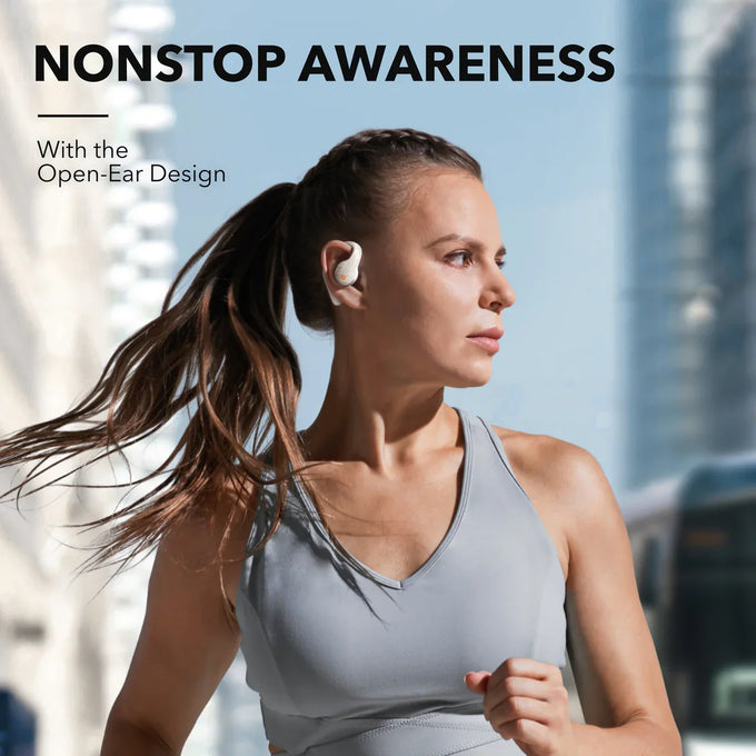 Soundcore AeroFit Pro IN Ear Headphones | White - Image 6