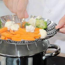 Vegetable Steamer Basket Folding - 23cm