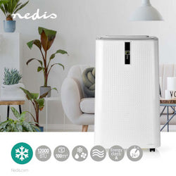 Nedis 12000 BTU Mobile Heating & Cooling Air Conditioner, portable climate control – available at Keans Claremorris.