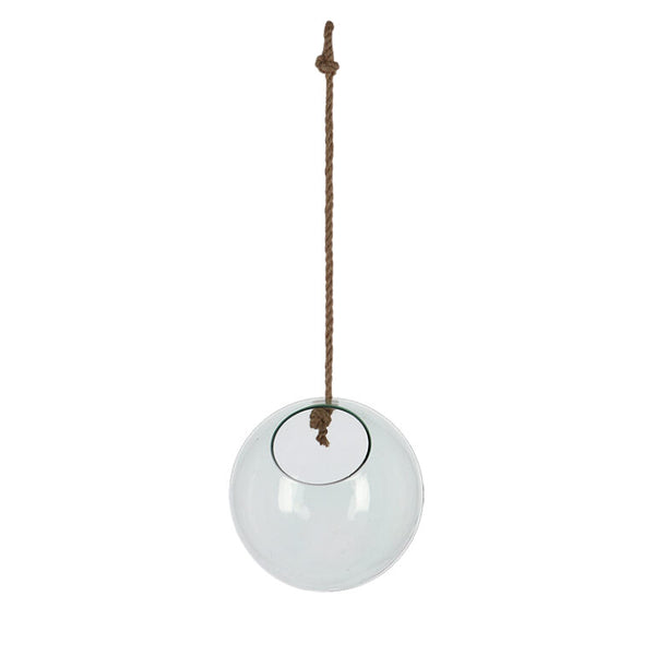 Recycled Glass Ball Hanger M