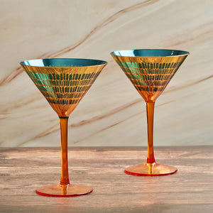 Set of 2 Fiesta Cocktail Glasses