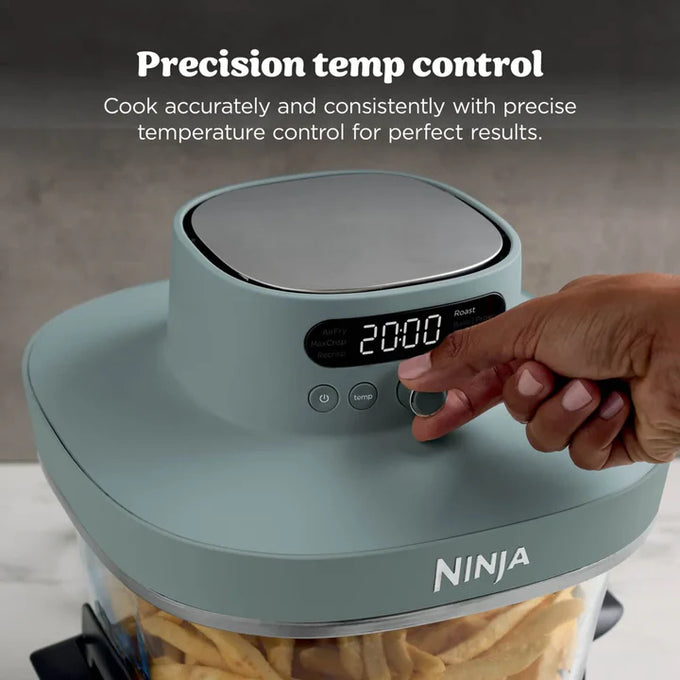 Ninja CRISPi Pro 7-in-1 Glass Air Fryer – Ash Grey - Image 2