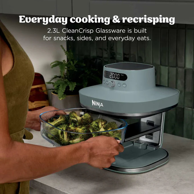 Ninja CRISPi Pro 7-in-1 Glass Air Fryer – Ash Grey - Image 4