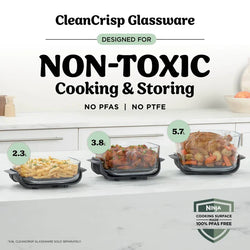 Ninja CRISPi Pro 7-in-1 Glass Air Fryer – Ash Grey