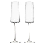 Load image into Gallery viewer, Set of 2 Empire Champagne Flutes
