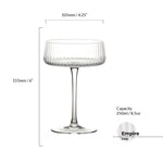 Load image into Gallery viewer, Set of 2 Empire Champagne Saucers
