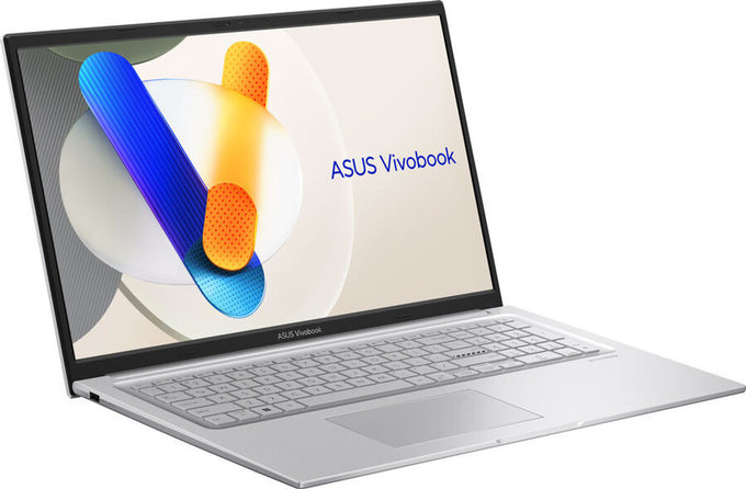 ASUS Vivobook 17.3" FHD laptop, Intel i3-1315U, 8GB RAM, 512GB SSD, numeric keypad, Windows 11, silver – Kean’s Claremorris