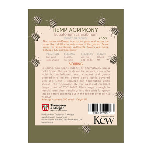 Hemp Agrimony - Kew Pollination Collection
