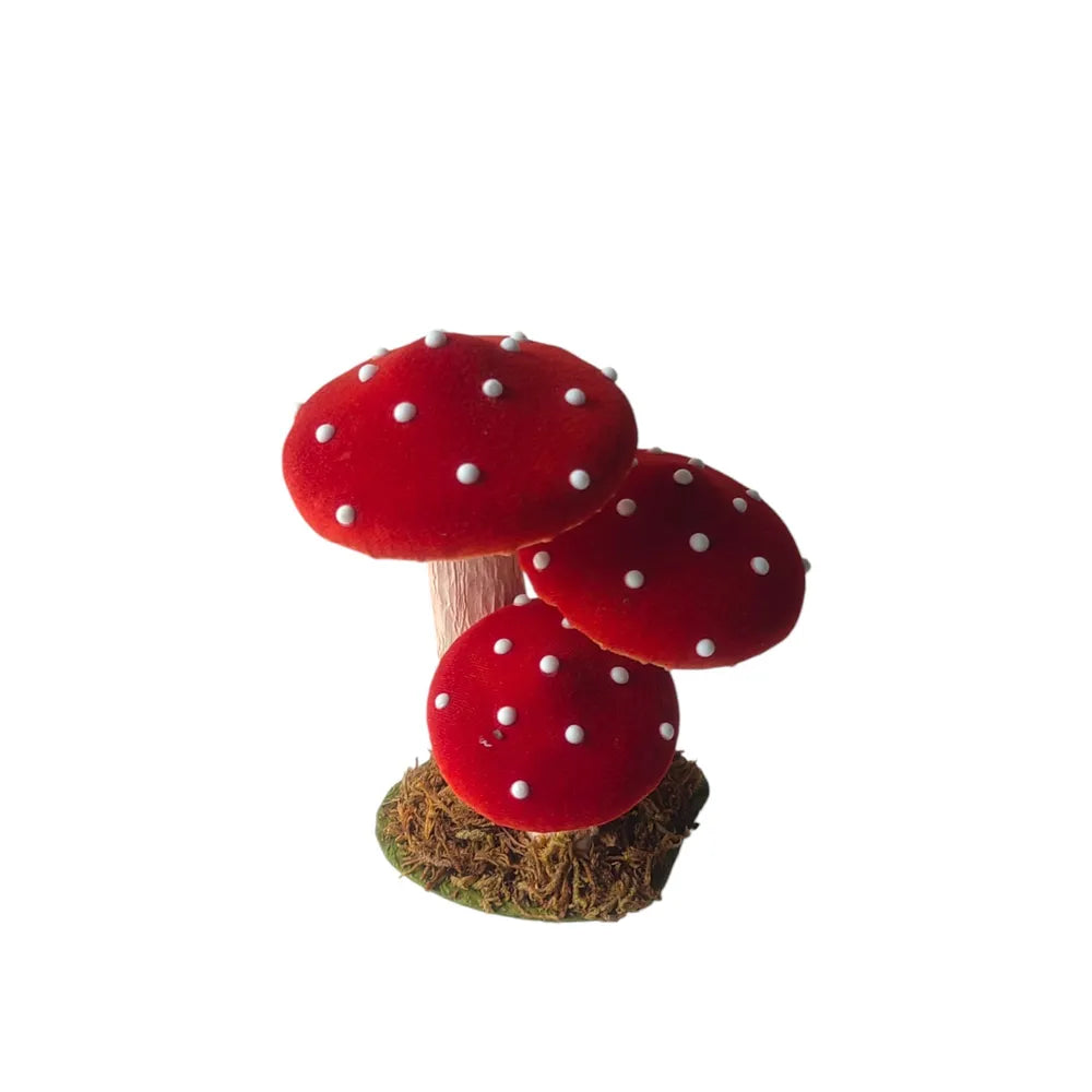 Red Toadstool Ornament 17cm - Image 1