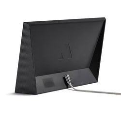 AURA Carver 10.1" WiFi Digital Picture Frame in Gravel with Mat White, sleek design – available at Keans Claremorris