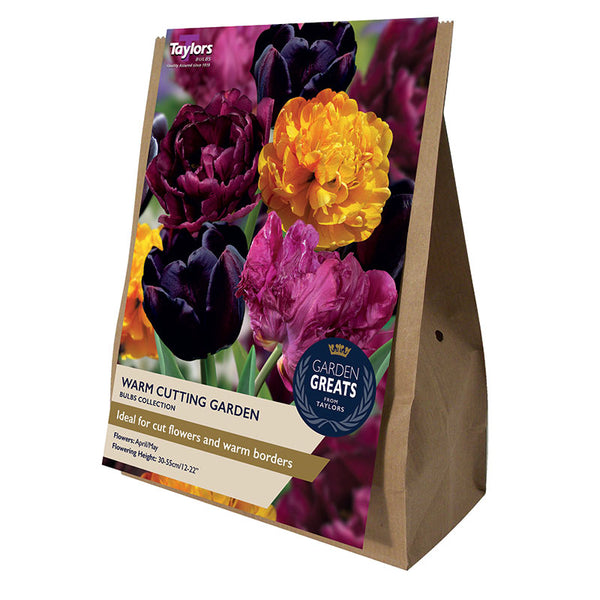 Warm Cutting Garden Tulip Collection – 20 Bulbs