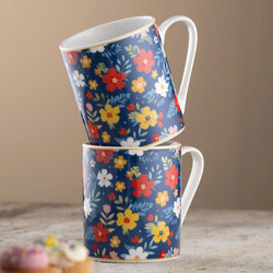 Midnight Garden -  Mugs Pair