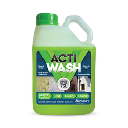 Actiwash Domestic Biocide 5L - removes red & green algae, mould, fungi, non-bleaching, biodegradable - Keans Claremorris