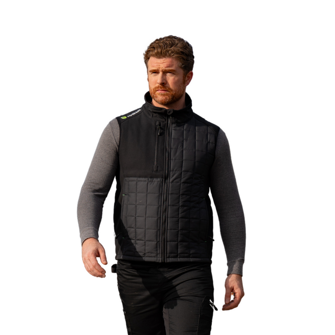 Agrishield Insulated Hybrid Gilet Black - Image 2