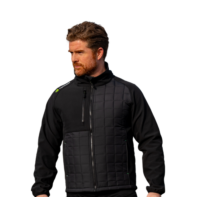 Agrishield Insulated Hybrid Jacket Black - Image 2