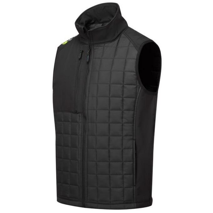 Agrishield Insulated Hybrid Gilet Black Keans Claremorris