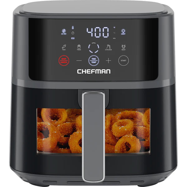 AirFryer Turbo Fry Touch 6 ltr - Easy View Window| RJ38-6TW-BLK - DS-UK Keans Claremorris