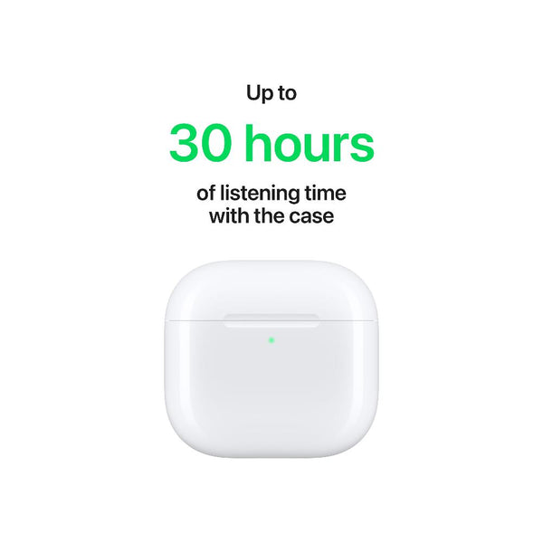 Apple AirPods 4 White with Active Noise Cancellation MXP93ZM/A – Wireless Earbuds | Keans Claremorris