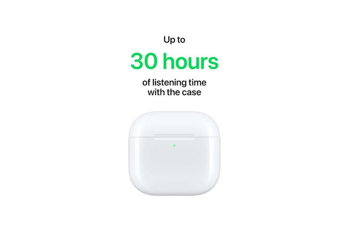 Apple AirPods 4th Generation wireless earbuds with improved sound and battery life - available at Keans Claremorris