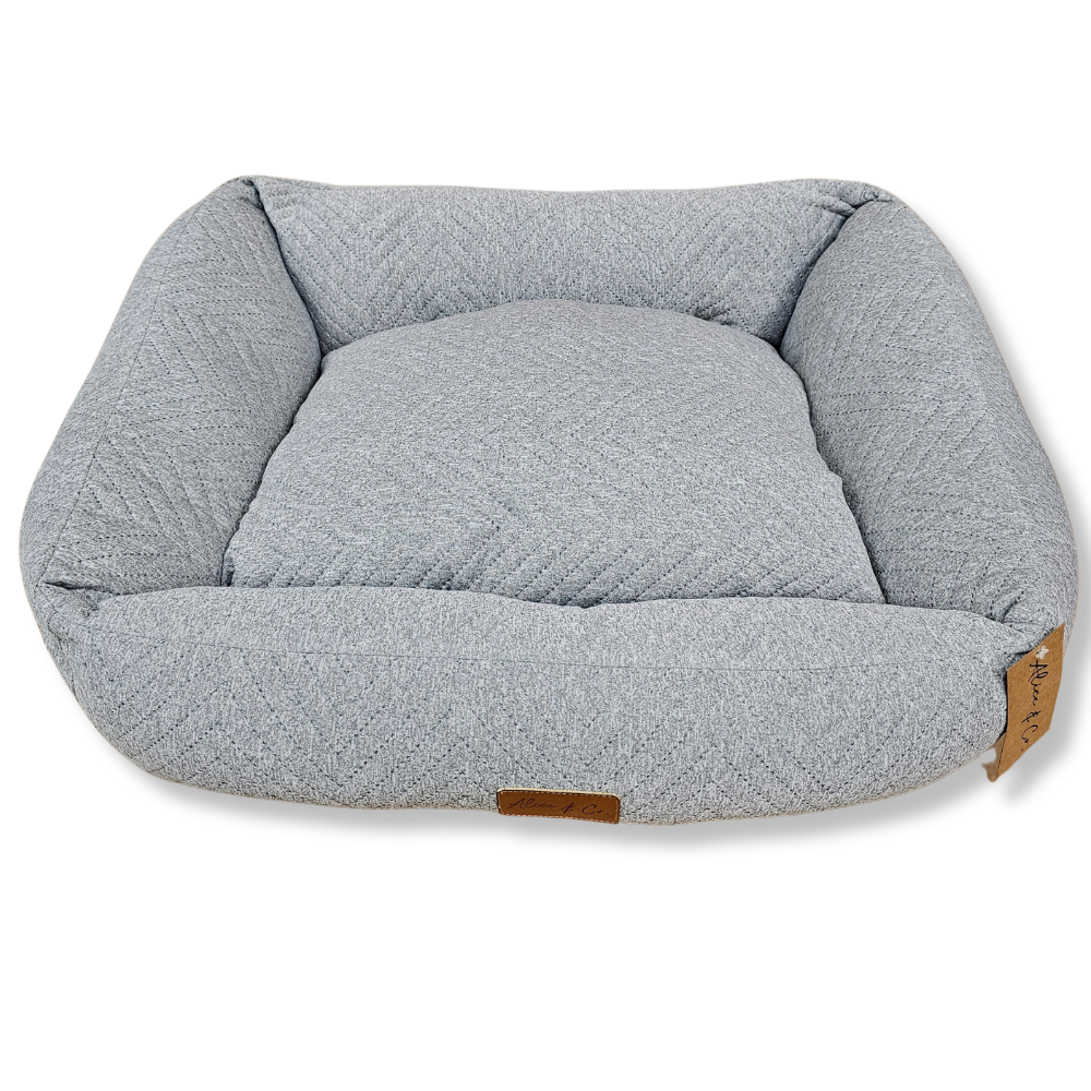 Alfie High Back Bed Large - stylish, comfortable pet bed by Keans Claremorris, perfect for large dogs.