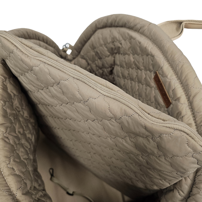 Brown Lottie Travel Bag with spacious design, durable material – available at Keans Claremorris.