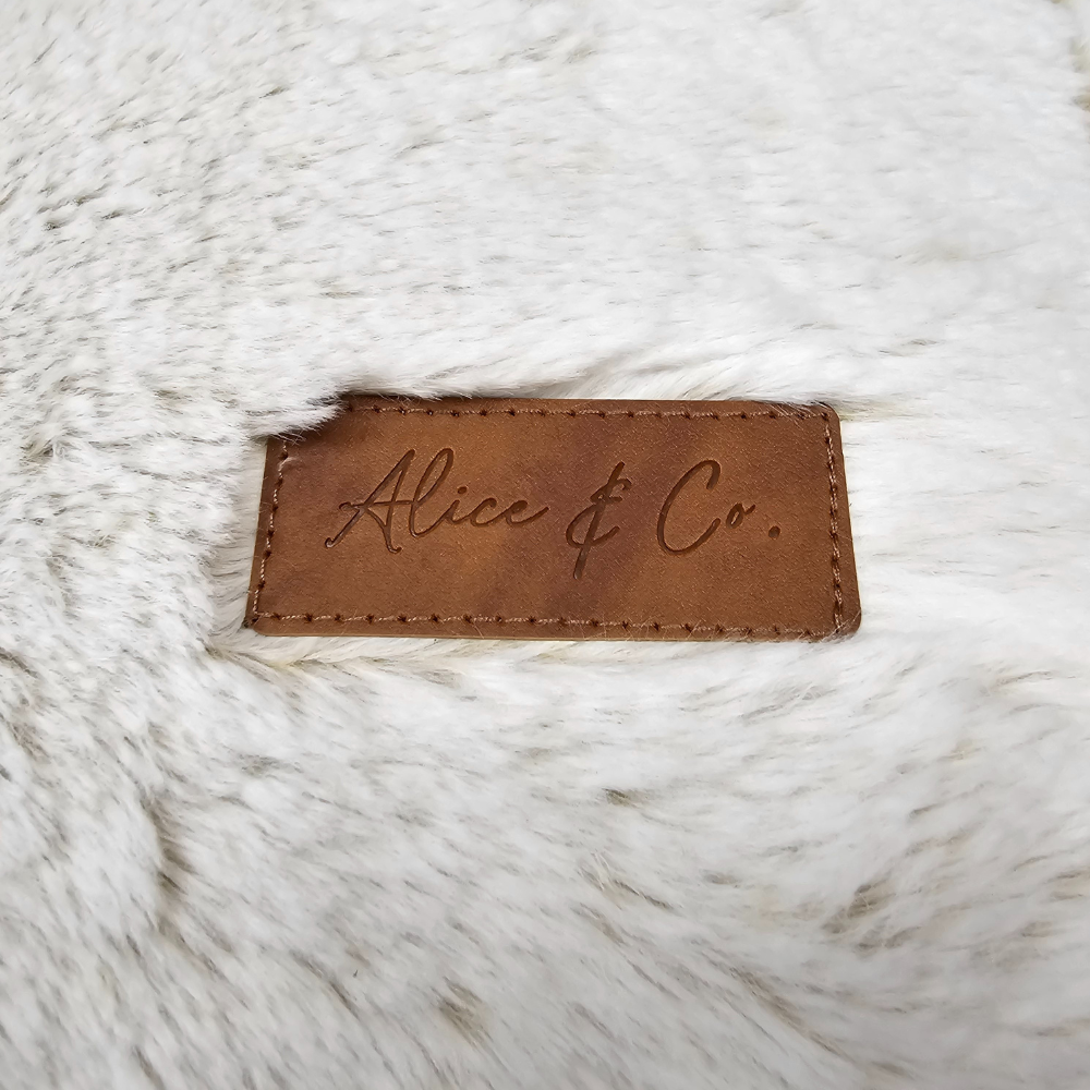 Pippa Cushion White Medium – soft, stylish decorative pillow | Keans Claremorris