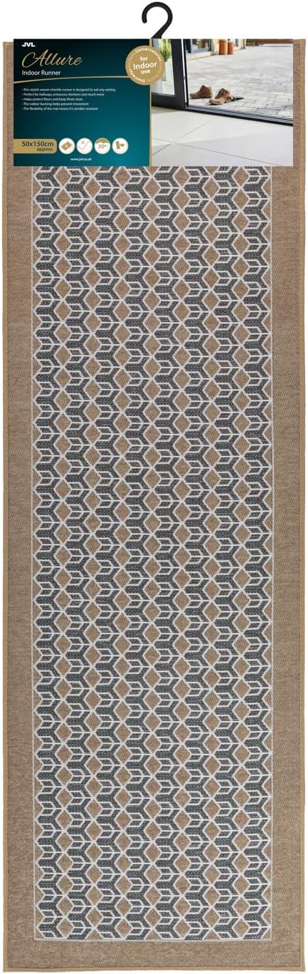 Allure Runner Beige - 50x150cm Keans Claremorris