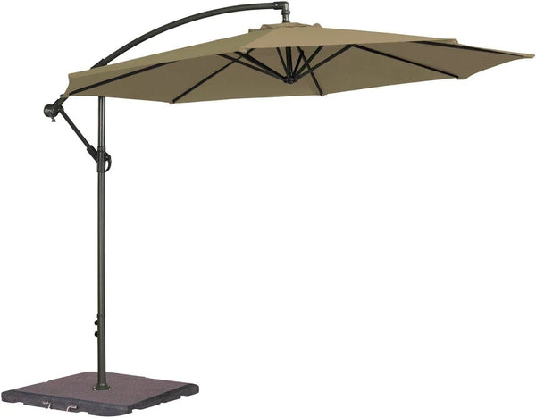 Aluminum Overhang Parasol 3m -Taupe Keans Claremorris