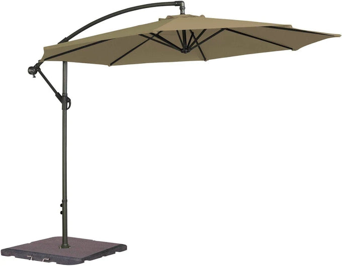 Aluminum Overhang Parasol 3m -Taupe Keans Claremorris