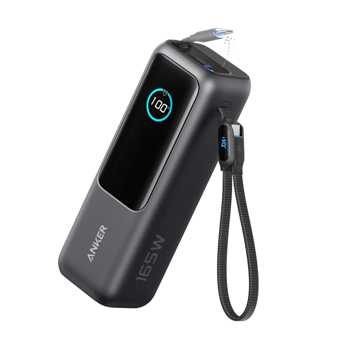 Anker Power Bank 25K 165W USB-C Retractable Cable | A1117H11 Keans Claremorris