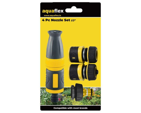 Aquaflex 4 Pc Nozzle Set 1/2 In Keans Claremorris