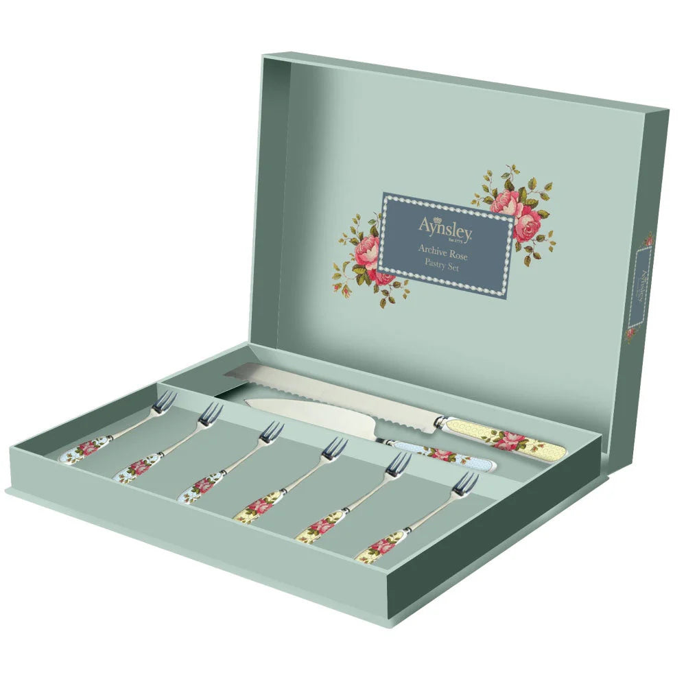Archive Rose Pastry Set Keans Claremorris