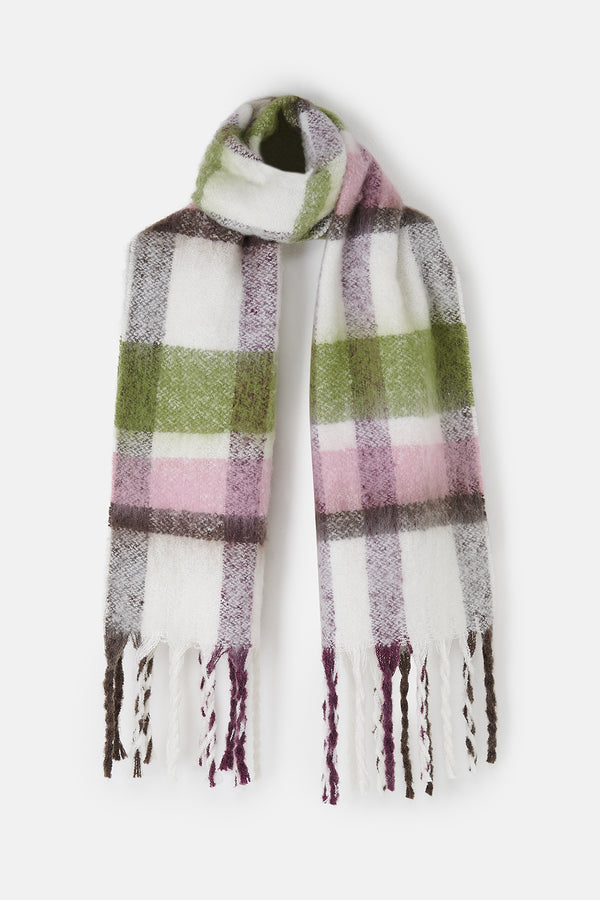 Autumn Scarf -Sea Kelp Rose Cocoa | Keans Claremorris