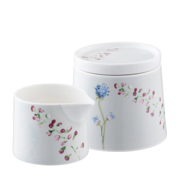 Aynsley Camille Pale Jade Sugar &amp; Creamer Set | Keans Claremorris