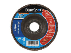 Sanding Flap Disc 115mm 60 Grit Aluminium Oxide for Angle Grinders, Max Speed 80m/s - Keans Claremorris