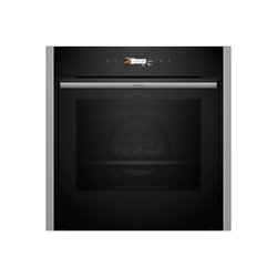 NEFF N70 Slide&Hide B54CR71N0B Electric Pyrolytic Smart Oven - Stainless Steel