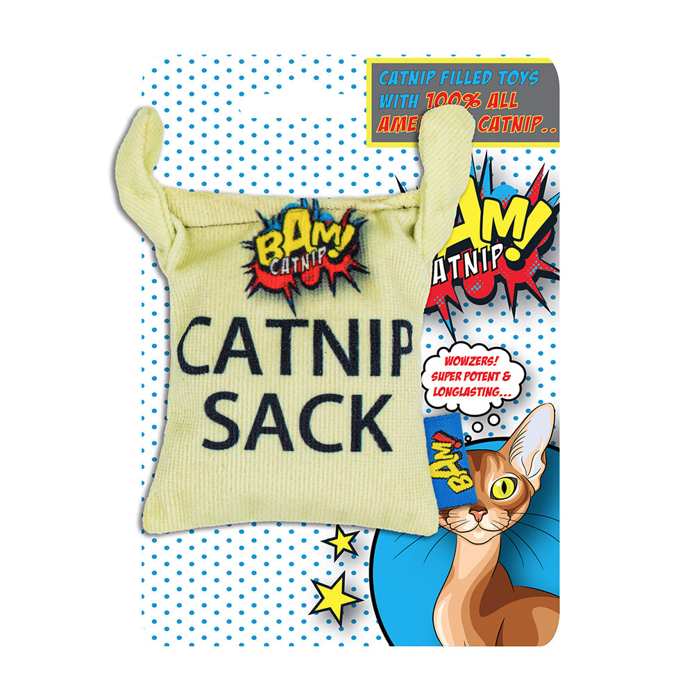 BAM Catnip Sack with 100% pure, high-quality North American catnip – no fillers | Keans Claremorris
