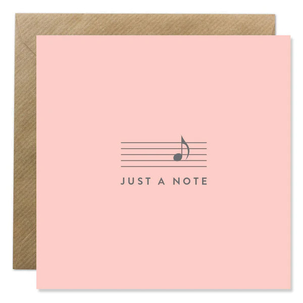 BBunny Just A Note- Blush Pink - Image 1