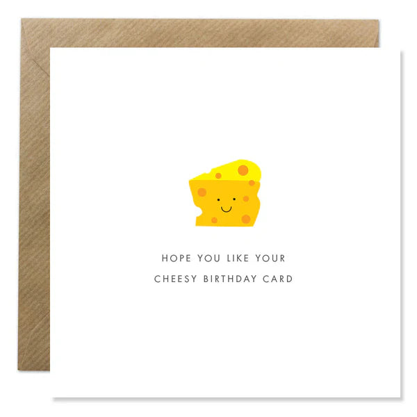 BBunny Cheesy Birthday Card - Image 1