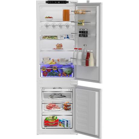 Blomberg KNE4554EVI 54cm Integrated 70/30 Frost Free Fridge Freezer in White - Keans Claremorris