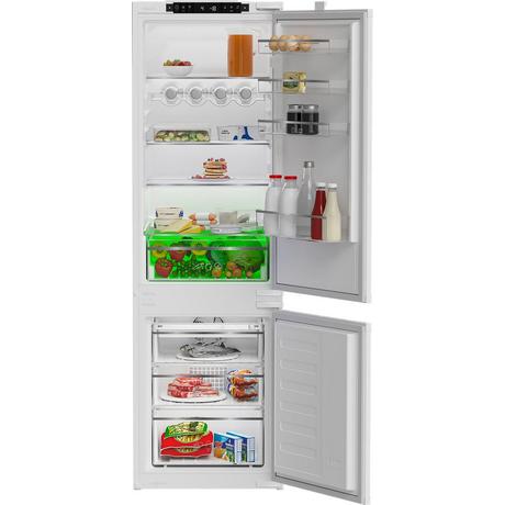 Blomberg KNE4554EVI 54cm integrated 70/30 frost free fridge freezer with VitaminCare+, white, at Kean’s Claremorris – online
