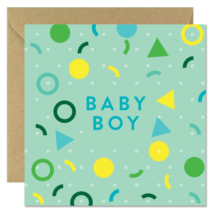 BBunny Baby Boy Shape Card Keans Claremorris