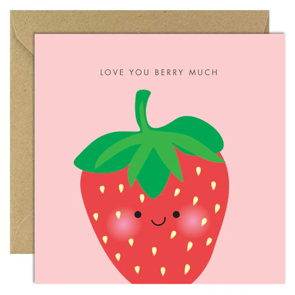 BBunny I Love You Berry Much Card Keans Claremorris