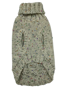 Chunky Beige Dog Jumper 24"