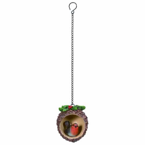 Hanging Robin Pine Cone  G