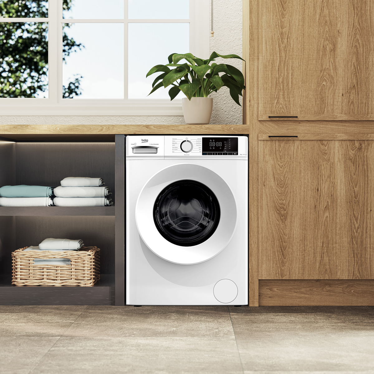 Beko 7Kg 1200 Washing Machine White| BW1O3721W - Image 4