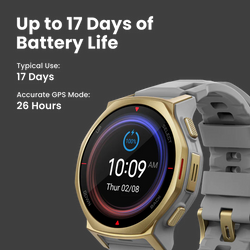 Amazfit T-Rex 3 Pro 48Mm - Black Gold| 146-W2443EU5N