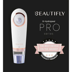 Beautifly B-Hydrapeel Pro White Hydrogen Facial Device, advanced skincare tool, available at Keans Claremorris.